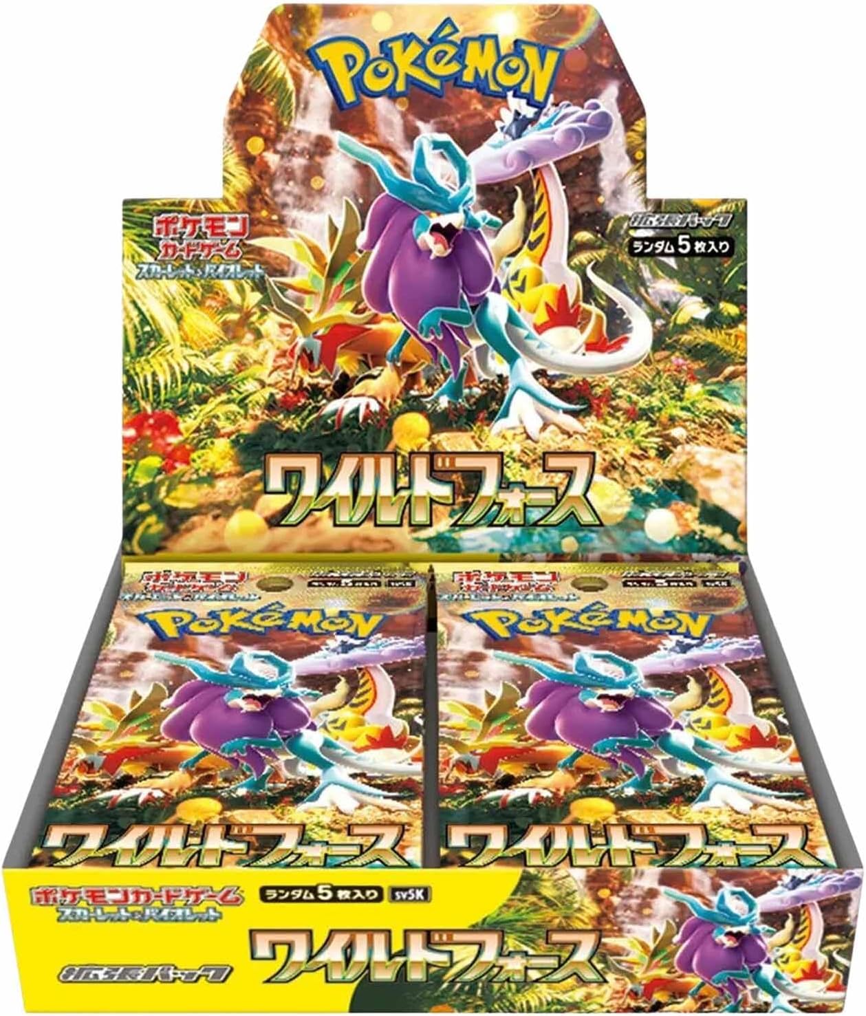 Wild Force Booster Box Pokémon