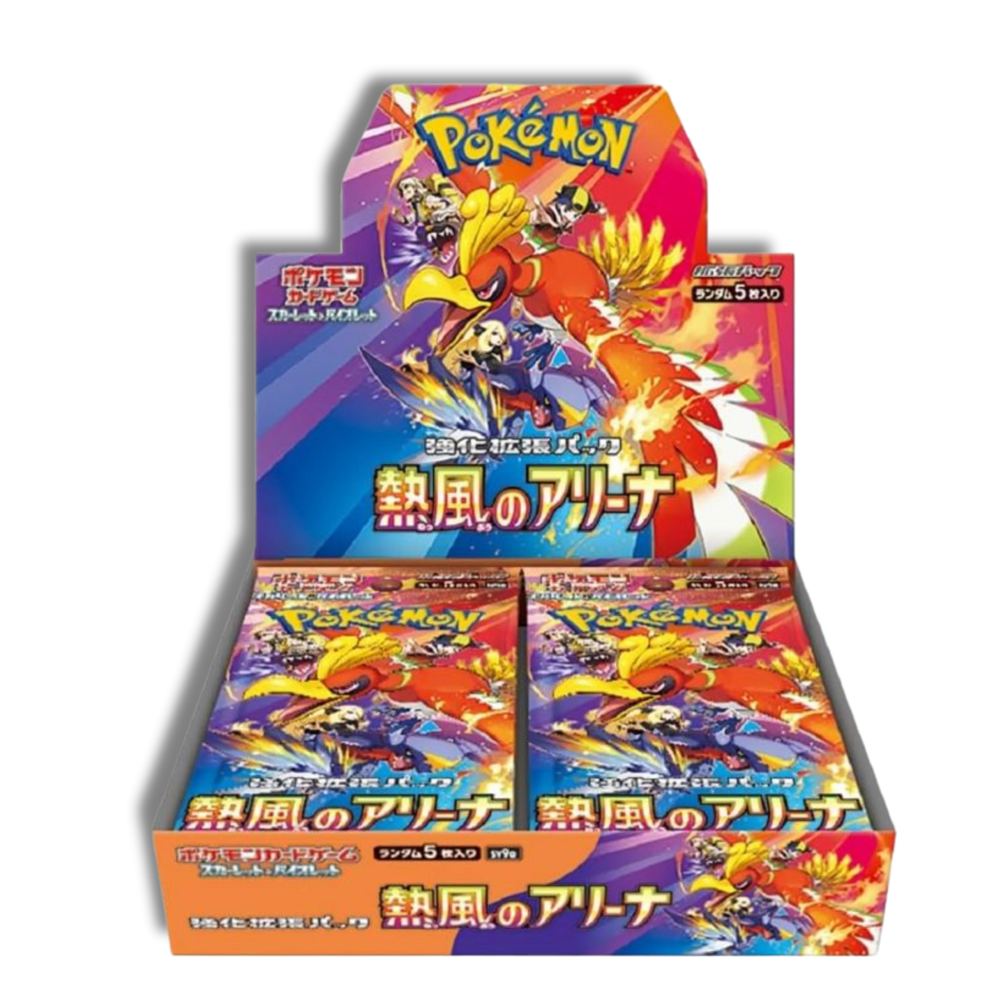 Heat Wave Arena Booster Box Pokémon Coreano