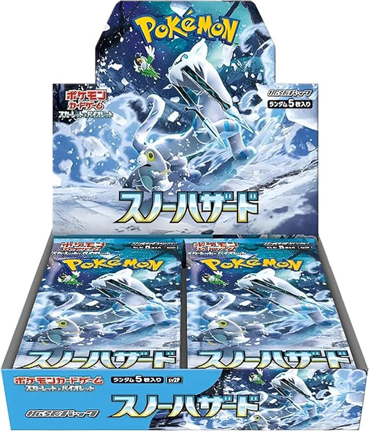 Snow Hazard Booster Box Pokémon