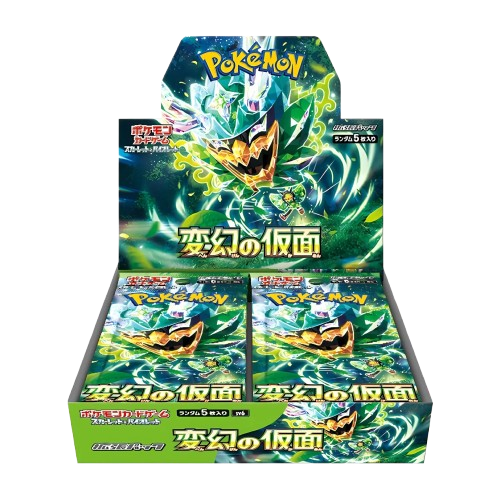Booster Box Pokémon Mask of Change Coreano