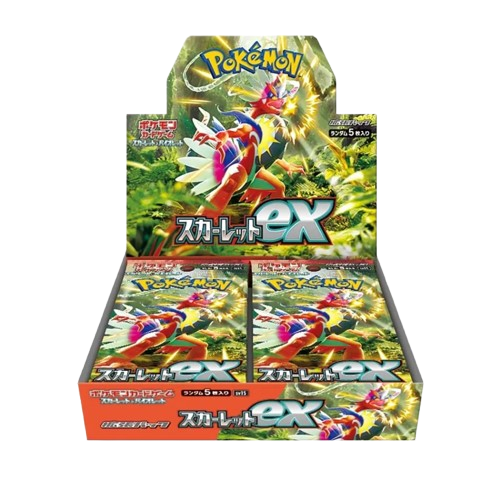 Booster Box Pokémon Scarlet ex Coreano