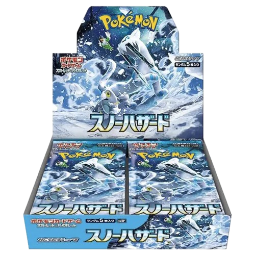Snow Hazard Booster Box Pokémon Coreano