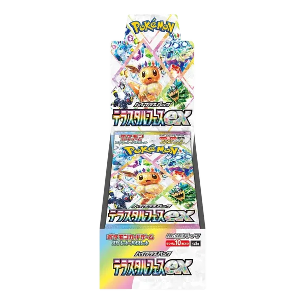 Terastal Festival ex Booster Box Pokémon Coreano