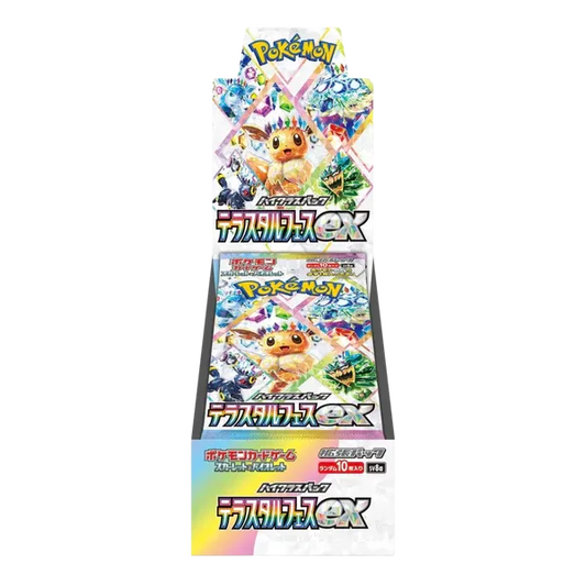 Terastal Festival ex Booster Box Pokémon Coreano