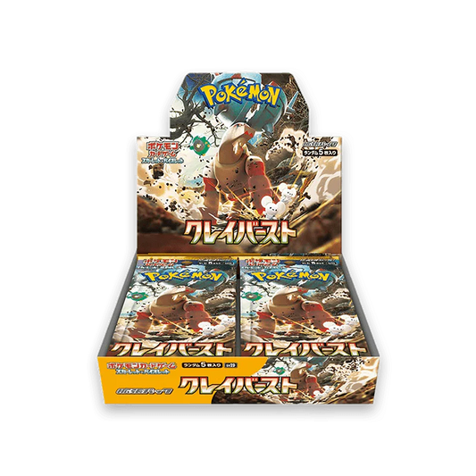 Booster Box Pokémon Clay Burst Coreano