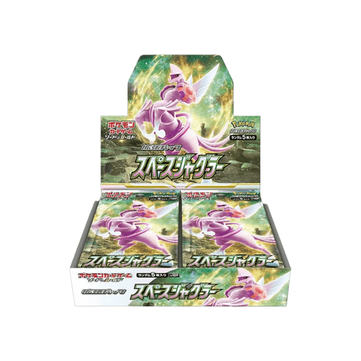 Space Juggler Booster Box Pokémon Coreano